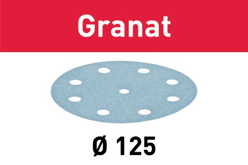 SLIPPAPPERSRONDELL STF GRANAT 125MM /90 K40 50ST