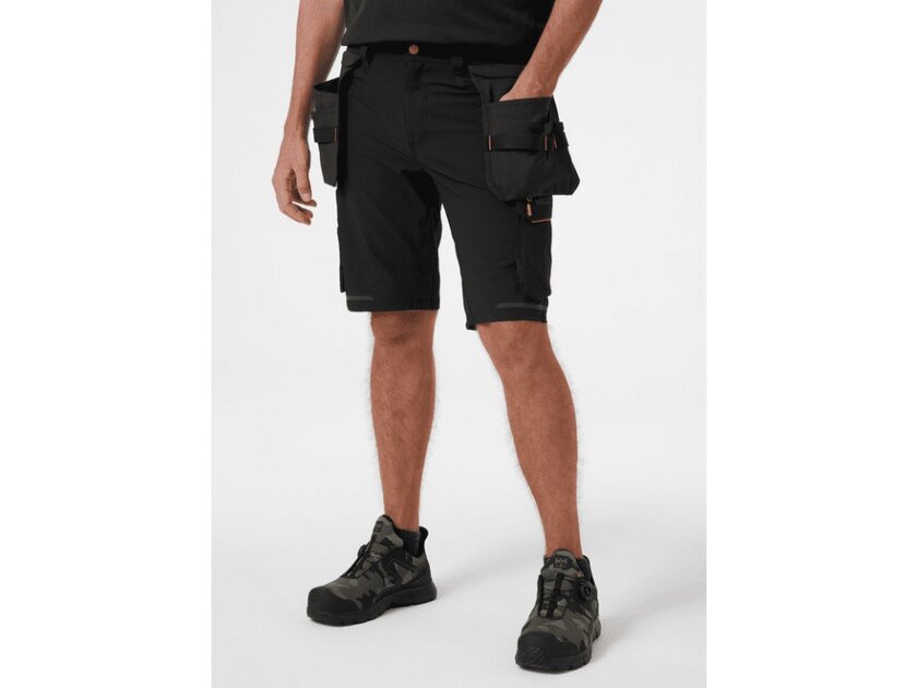 HANTVERKSSHORTS KENSINGTON SVART C58