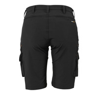 Shorts fullstrech svart C32 dam Worksafe