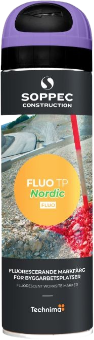 Märkfärg Fluo TP Nordic lila 500ml
