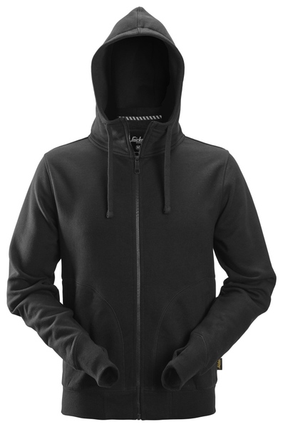 Hoodie full zip AW Svart Stl:  XS