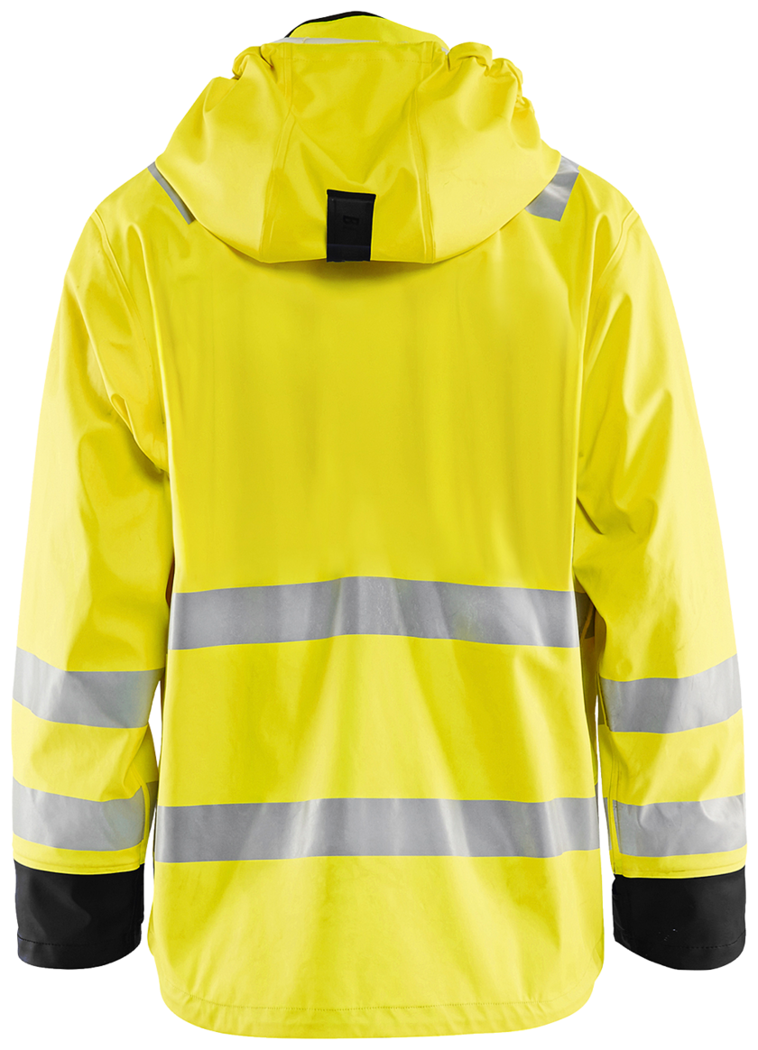 REGNJACKA 43272005 GUL/SVA 4XL