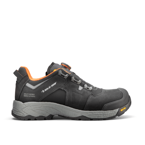Skyddssko Vapor 3 Low Svart/Or ange S3S stl: 36