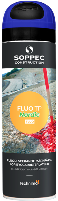 Märkfärg Fluo TP Nordic blå 500ml