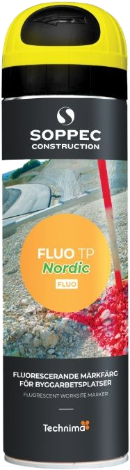 Märkfärg Fluo TP Nordic gul 500ml