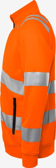 SWEATSHIRTJACKA KL 3 7863 GPSW VARSELORANGE STL XS