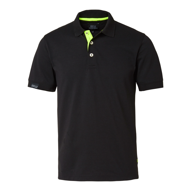 Weston Polo ms Bla/yel 4XL SW PIKE 325 Bla/yel 4XL