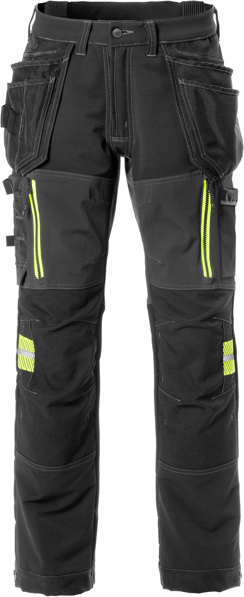 BYXA STRETCH HANTVERK 2566 STP SVART STL C150