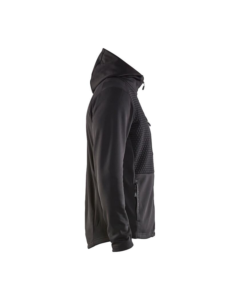 LUVTRÖJA FULL ZIP 35402526 SV ART 4XL