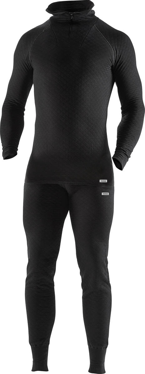 POLOTRÖJA 742 PC SVART STL XL
