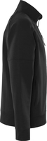 SWEATSHIRTJACKA 7830 GKI SVART STL 3XL