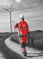 FOX Arbetsjacka XS Hi-Viz oran Hi-Viz Orange/Svart XS