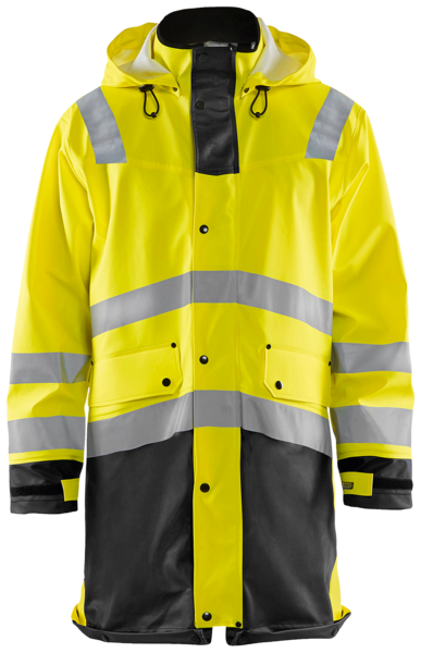 REGNJACKA 43262005 GUL/SVA 4XL