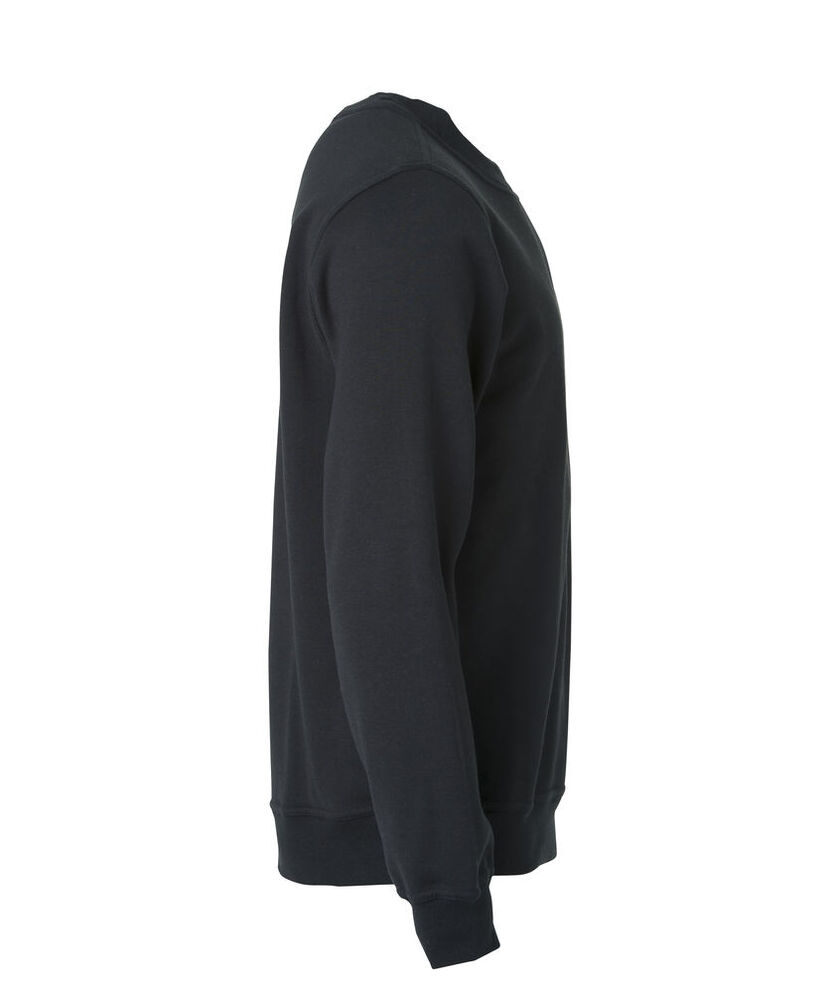 Basic Roundneck Svart 4XL