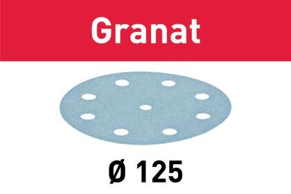 SLIPPAPPERSRONDELL STF GRANAT 125MM /90 K500 100ST