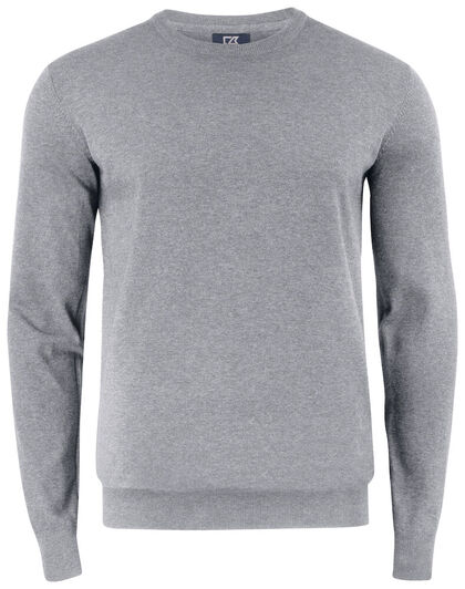 Tröja Oakville gråmelerad 4XL Men