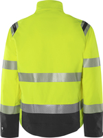JACKA 4647 GSTP GREEN VARSEL VARSELGUL/SVART STL S
