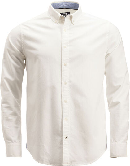 Skjorta 4XL vit Belfair Oxford Man Cutter & Buck