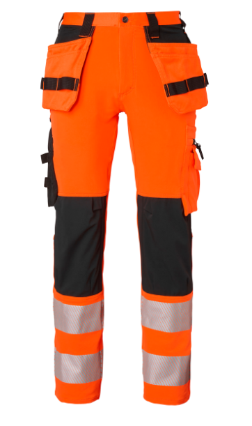 Stretchbyxa varsel 313 orange C44