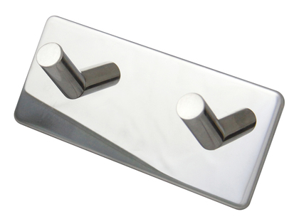 DUBBELKROK ODIN MILLERS BLANK NICKEL SJÄLVHÄFTANDE 120X50MM