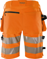 SHORTS 2646 GSTP GREEN VARSEL VARSELORANGE/MARINBLÅ STL C42