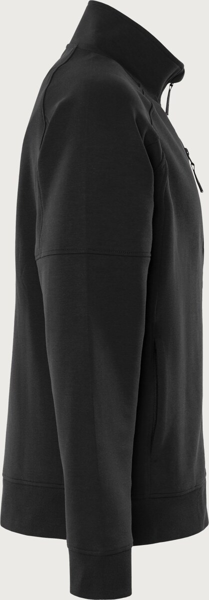SWEATSHIRTJACKA 7832 GKI DAM SVART STL S