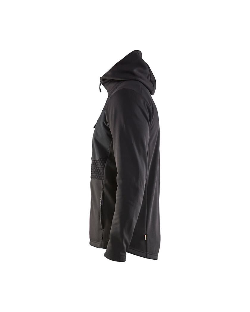 LUVTRÖJA FULL ZIP 35402526 SV ART 4XL