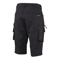Shorts fullstrech svart C44 herr Worksafe