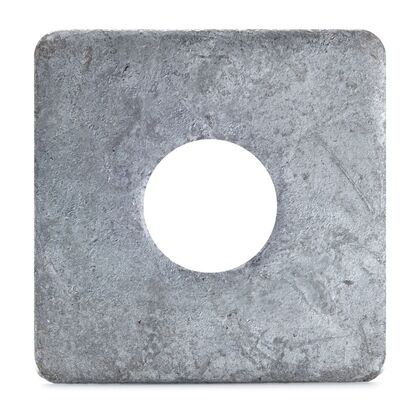 Bricka 4-kant fzv 17,5x50x5mm 25p Fast