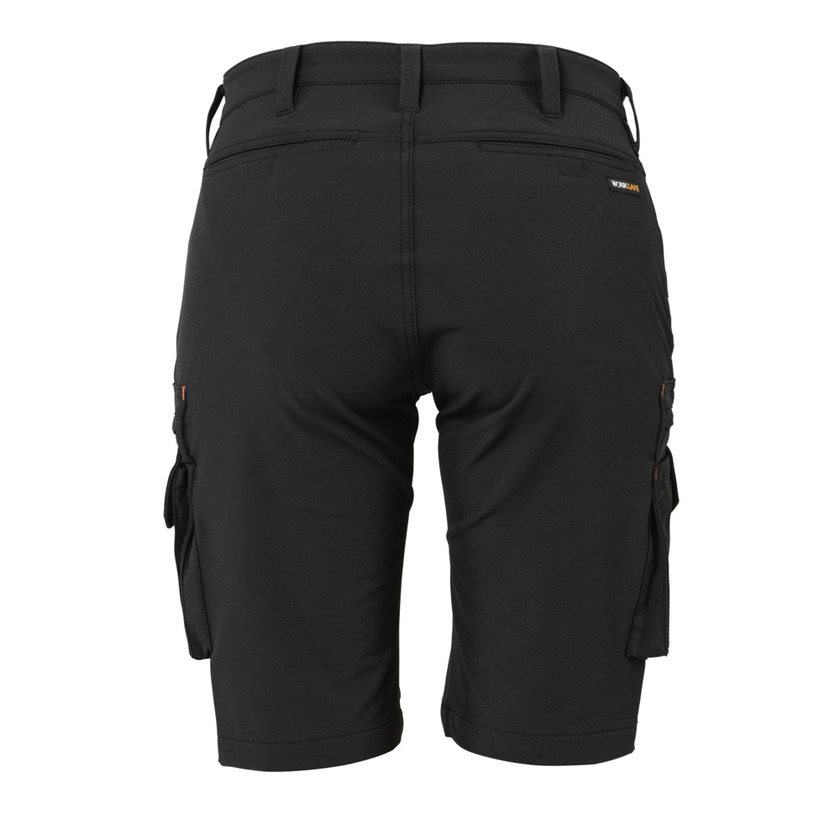 Shorts fullstrech svart C32 dam Worksafe