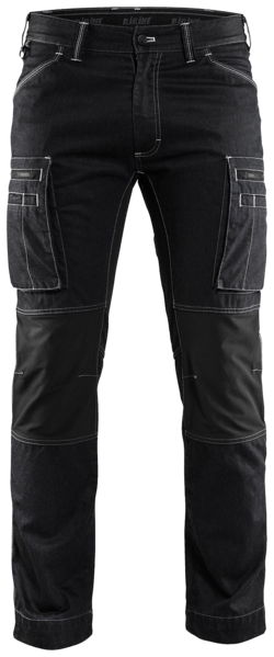 Servicebyxa Stretch 44 14591142 svart