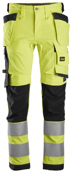 Arbetsbyxa Stretch HF AW Varse lgul/Svart Stl: 046