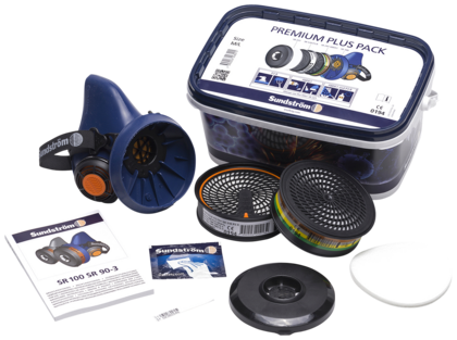 HALVMASK SUNDSTRÖM SR 100 PREM IUM PLUS PACK M/L