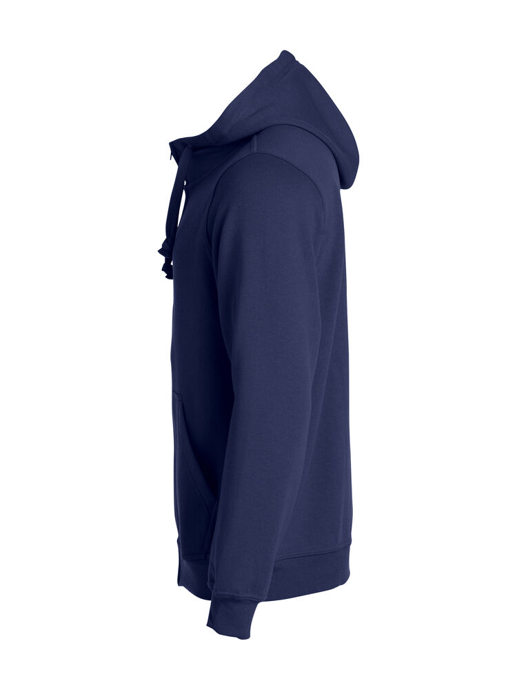 Basic Hoody FZ Herr Mörk Marin 4XL