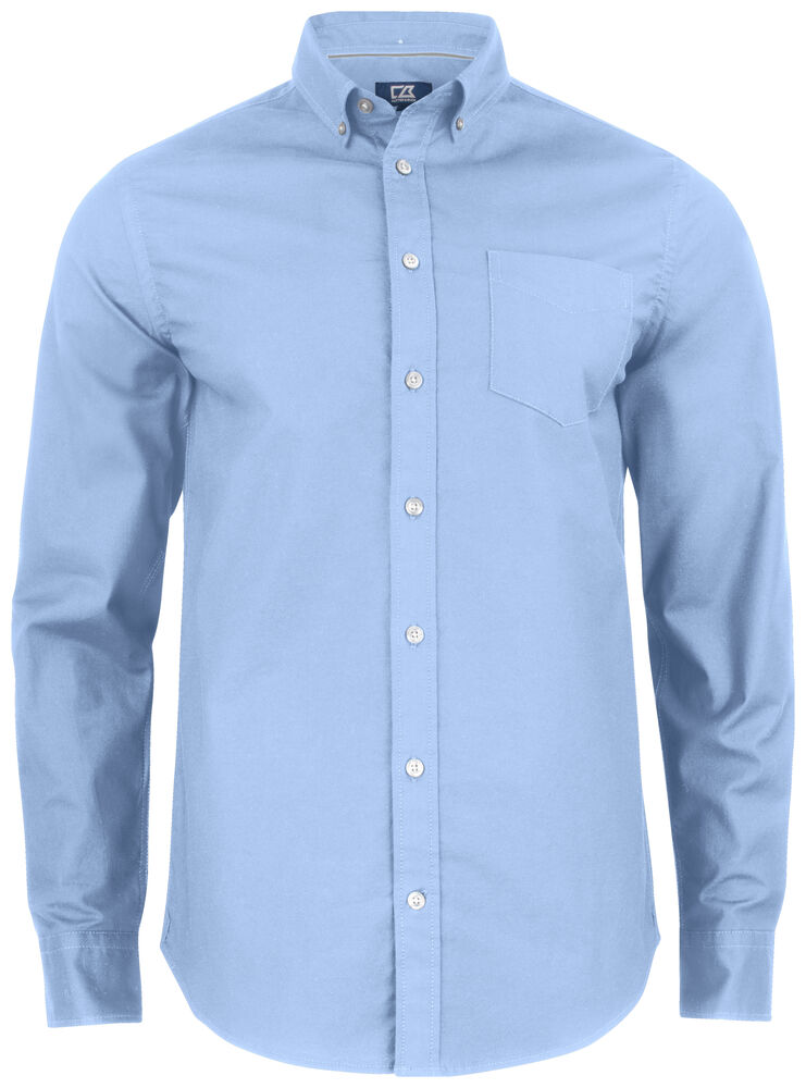 Hansville Shirt Men French Blu e 4XL