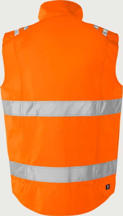 VÄST 5067 GREEN VARSEL KL 2 GPLU VARSELORANGE 5XL