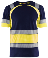 T-SHIRT 34211030 MARIN/GUL 4XL BLÅKLÄDER