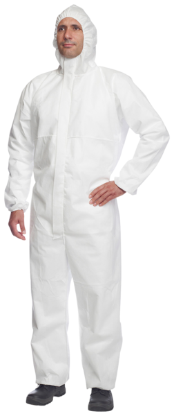 Korttidsoverall 20 Vit 2XL PROSHIELD