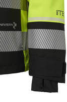 Vinterjacka Univern ProTec 2-in-1, kl2/3, gul/svart XS