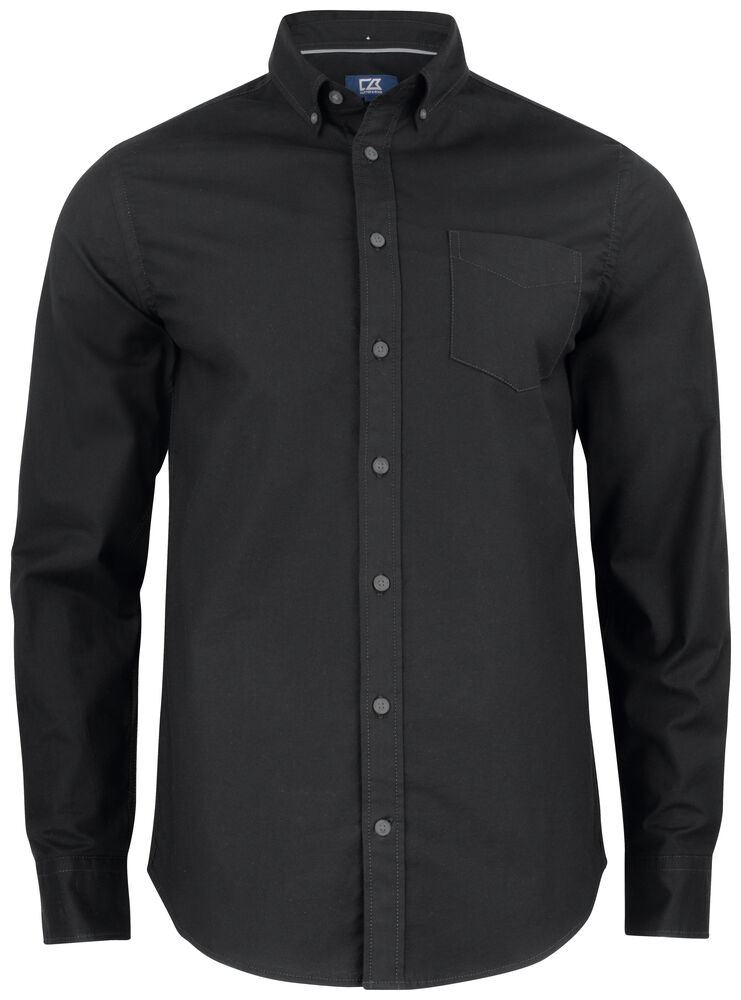 Hansville Shirt Men Black 4XL