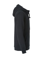 Basic Hoody FZ Herr Svart 4XL