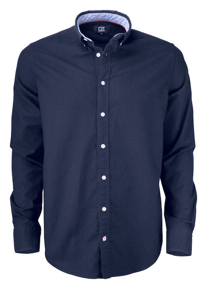 Skjorta S m.blå Belfair Oxford Man Cutter & Buck
