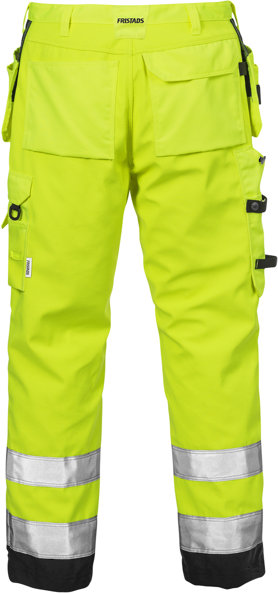 SOFTSHELLBYXA VARSEL 2083 WYH VARSELGUL/SVART STL C54