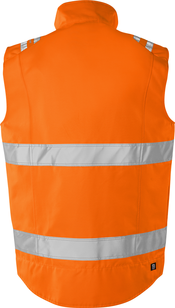 VÄST 5067 GREEN VARSEL KL 2 GPLU VARSELORANGE 5XL