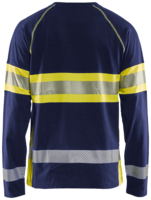 T-SHIRT 35101030 MARIN/GUL 4XL BLÅKLÄDER