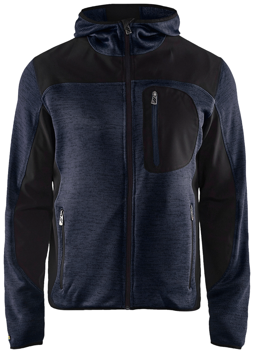 JACKA 49302117 MARIN/SVART L
