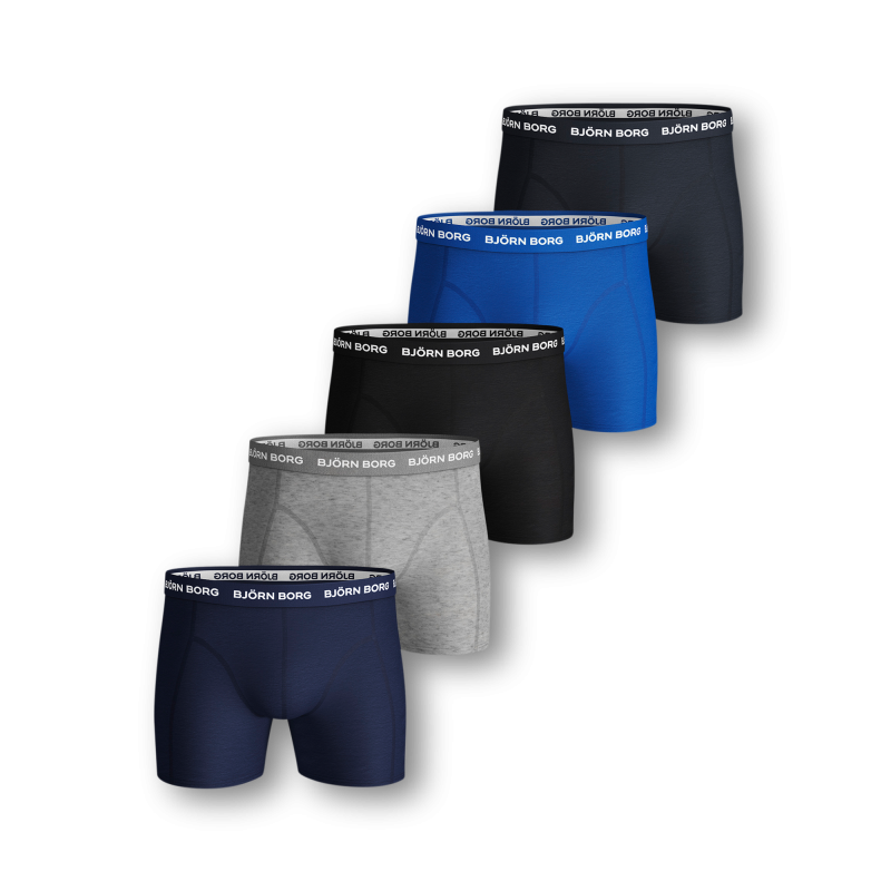 Boxer BB cotton 5-p /M underwear Björn Borg