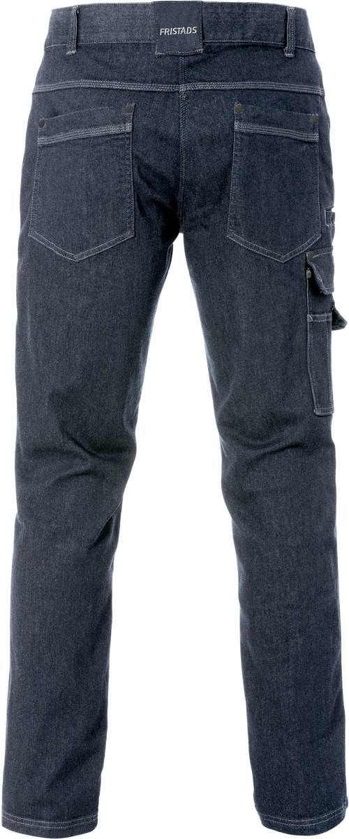 STRETCHJEANS SERVICE 2501 DCS INDIGOBLÅ STL D112