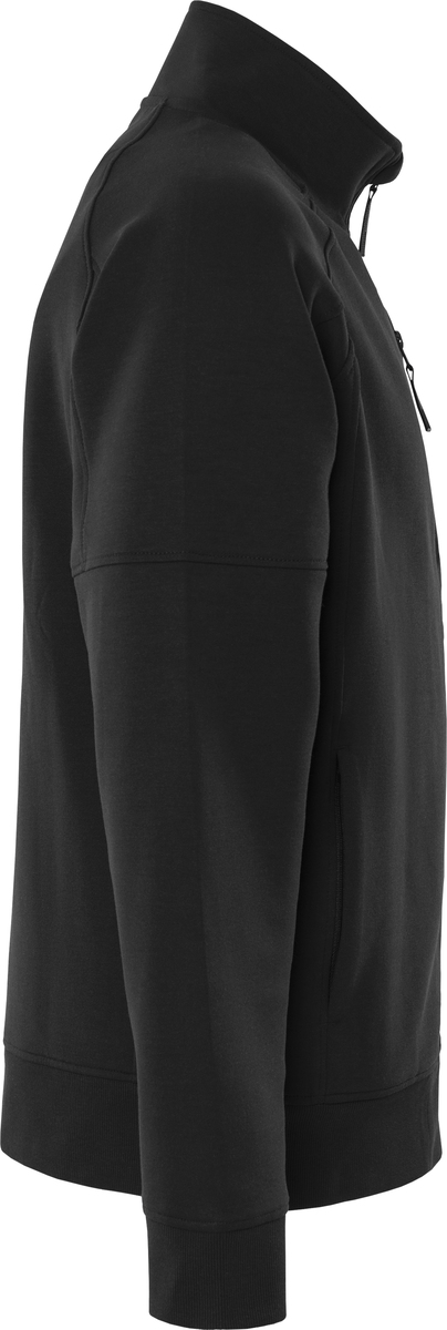 SWEATSHIRTJACKA 7830 GKI SVART STL 3XL
