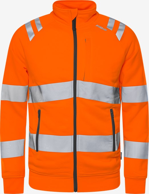 SWEATSHIRTJACKA KL 3 7863 GPSW VARSELORANGE STL XS